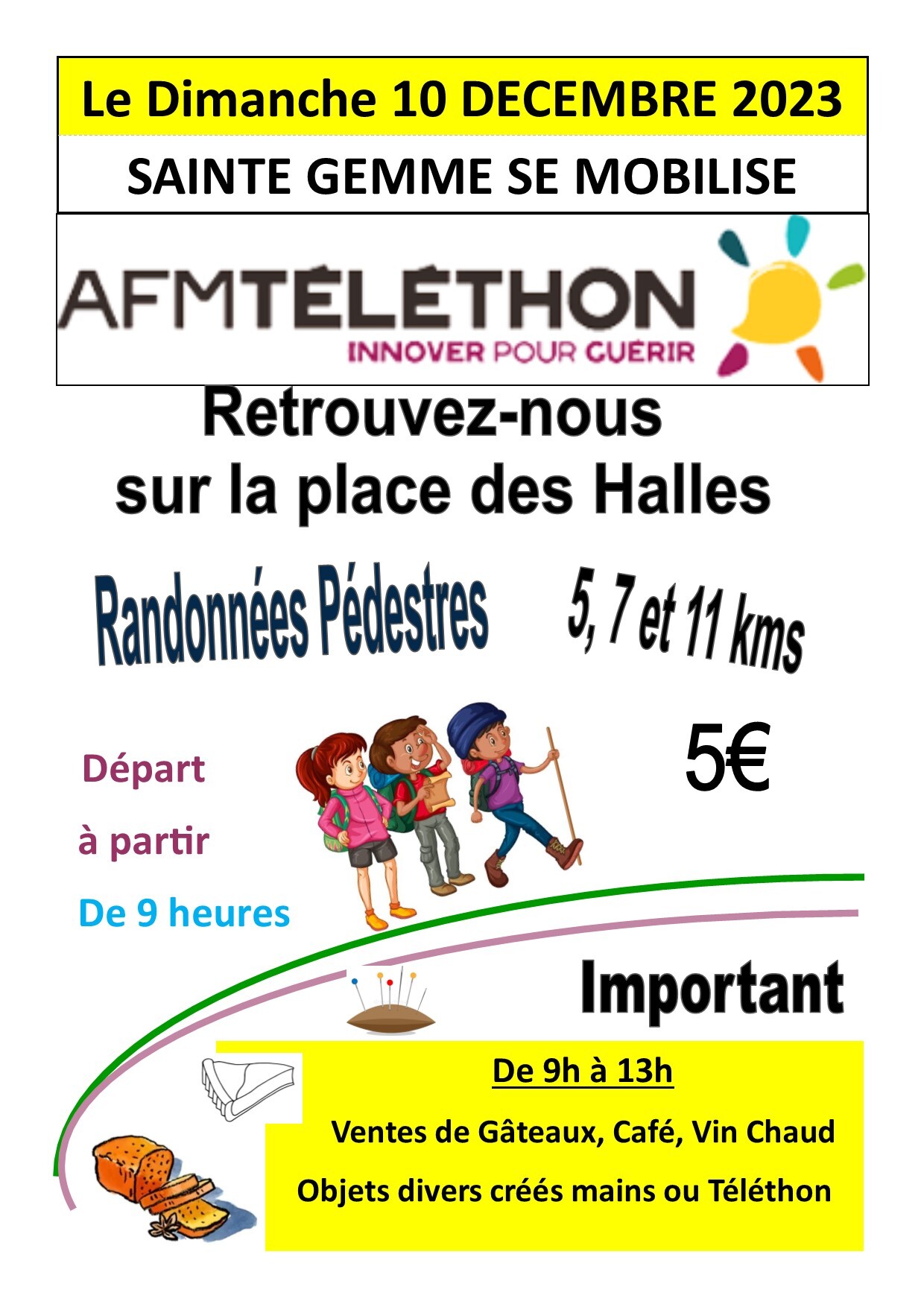 AFM Téléthon - Randonnées