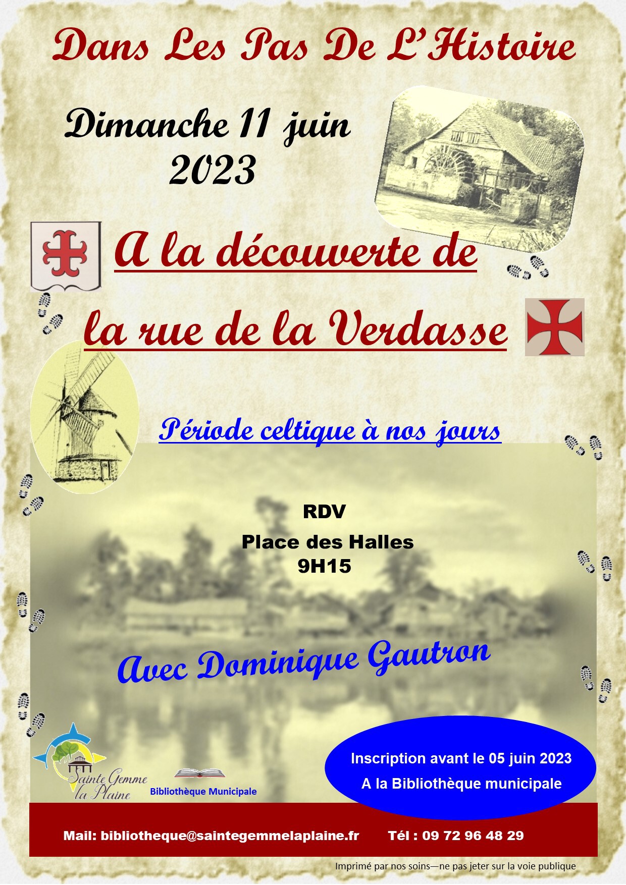 Dans les pas de l'histoire