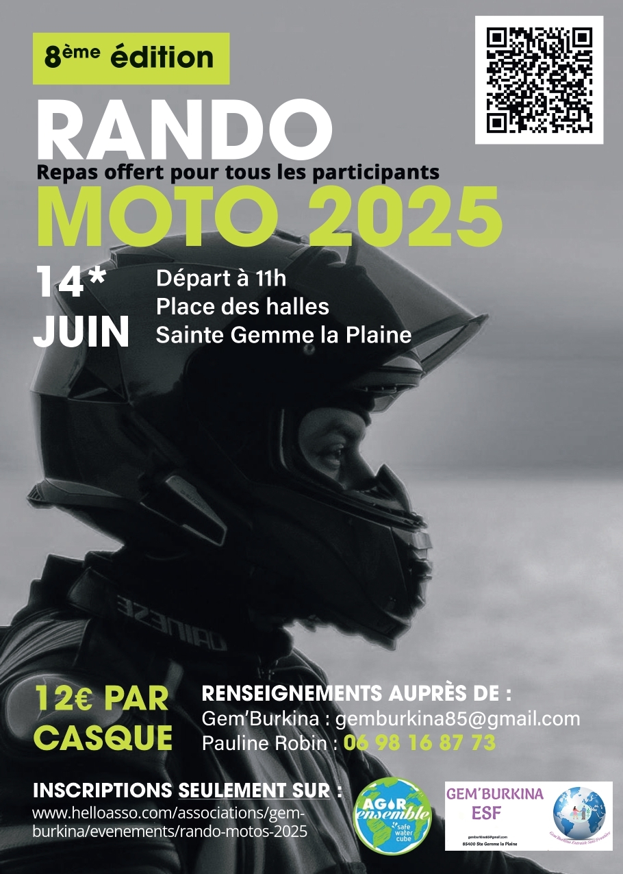 Rando Moto - Gem'Burkina