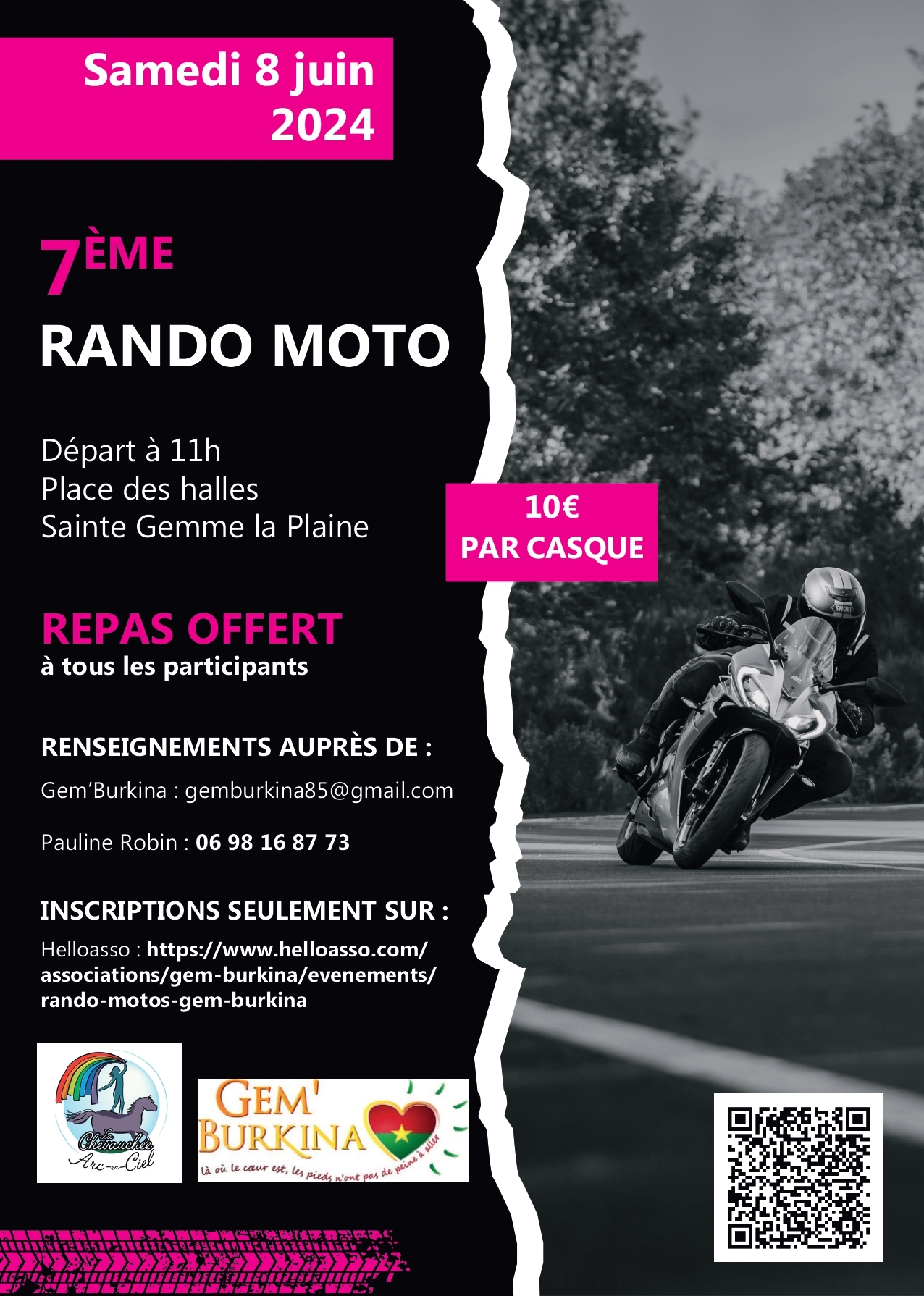 Rando Moto - Gem'Burkina